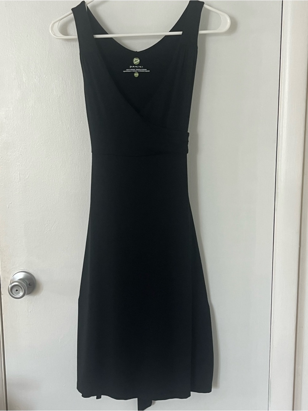 Dakini Black Sleeveless Midi  Dress Size XS - Picture 2 of 13